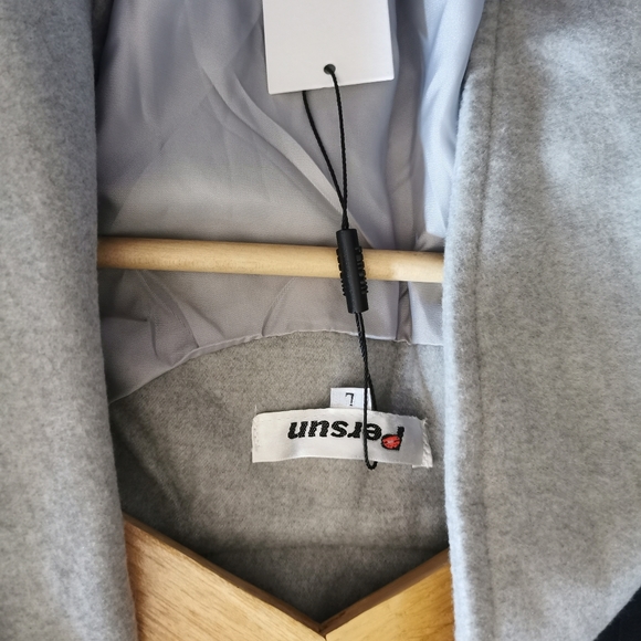 Grey long jacket - Picture 2 of 2